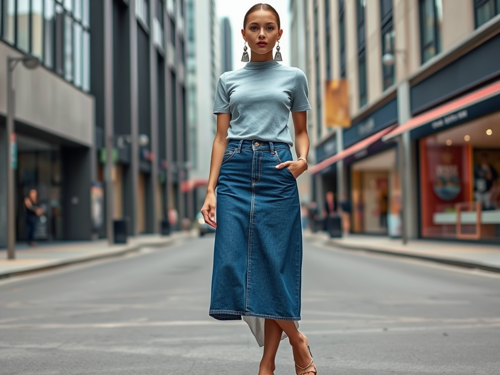 pabigfootsociety.com | Combinarea fustei pantalon cu bijuterii statement